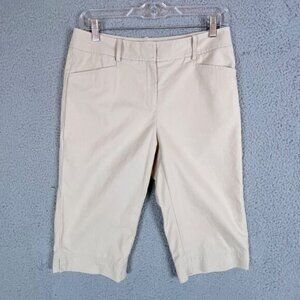 LAFAYETTE 148 WOMENS TAN SHORTS SIZE 2